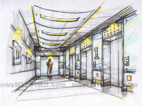 电梯间-nws的设计师家园-住宅公寓