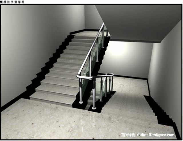 楼梯扶手-李越明的设计师家园-办公楼