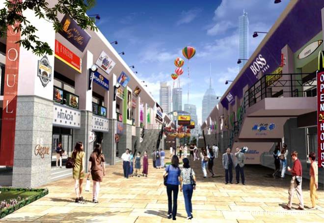 包头市纽约新天地步行街景观设计-黄博的设计师家园-其他