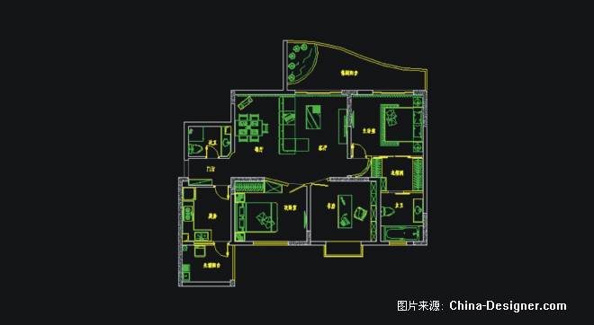 重庆长安华都13栋样板间-高熙铸的设计师家园-2476