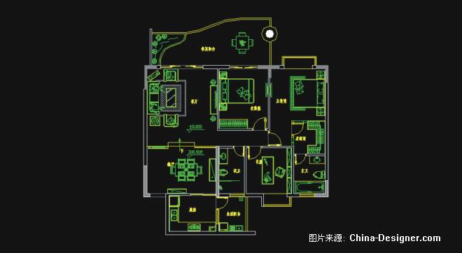 重庆长安华都14栋样板间-高熙铸的设计师家园-2476