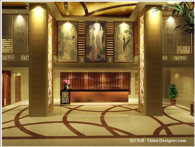 棕榈岛休闲会所-陈乐夫的设计师家园-绚丽,奢华