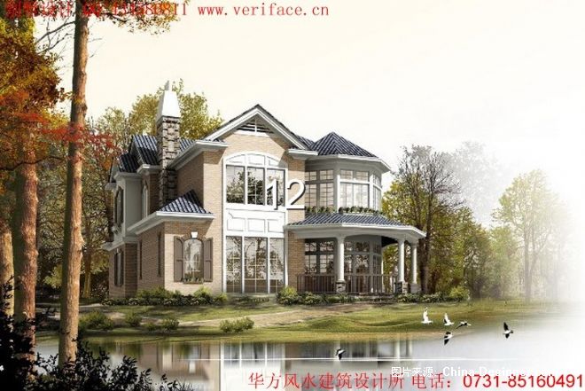 乡村房屋住宅建筑规划 别墅图片-湖南华方风水建筑设计所的设计师家园