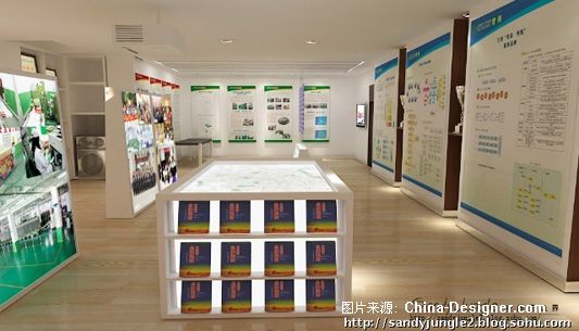 中国烟草展厅-胡燕的设计师家园-20-30万,视听间,白色,现代,第八届