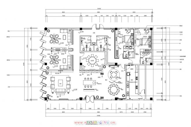 大公园沙龙会所-张晓莹的设计师家园-现代,中式,沉稳,100-200万