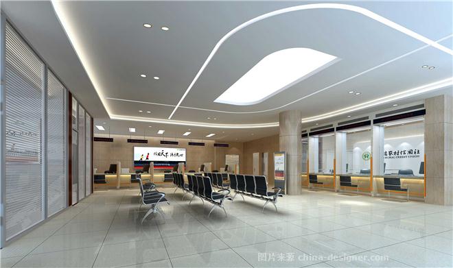 农村信用社-吴木林的设计师家园-金融空间设计