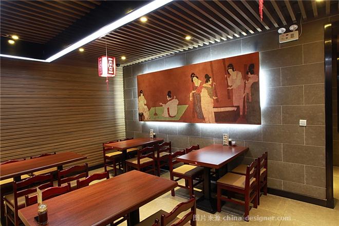 晋妈妈手擀面王府井店-张光磊的设计师家园-现代简约,新中式,快餐厅