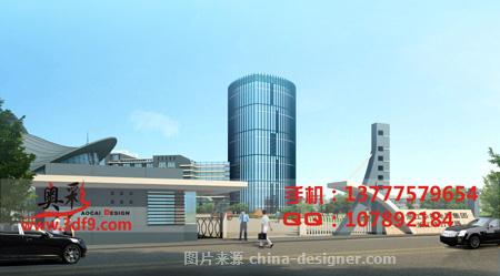 工厂厂房,工厂厂区,厂房大门效果图,大门效果图设计,杭州厂房效果图