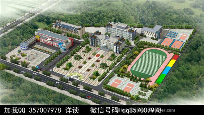 学校设计效果图-室内设计师93的设计师家园-培训中心,教学楼,图书馆