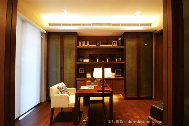 华润凤凰城中式风格案例-四川省川豪装饰有限责任公司的设计师家园-客厅,三居