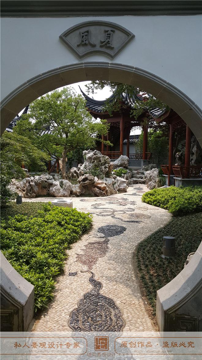常熟银湖花园中式别墅庭院设计-李航的设计师家园-庄园,闲静轻松,奢华