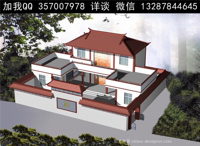 新农村建设设计案例效果图-室内设计师93的设计师家园-两居,三居,四居