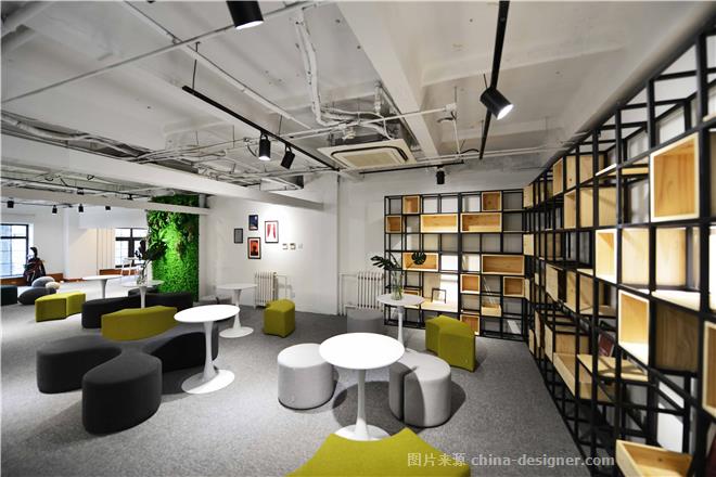 co-working space-刘鑫的设计师家园-办公区,现代简约,简约大气,闲静