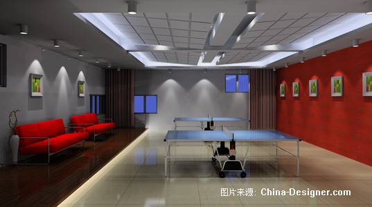 乒乓球室0-高峰的设计师家园-现代
