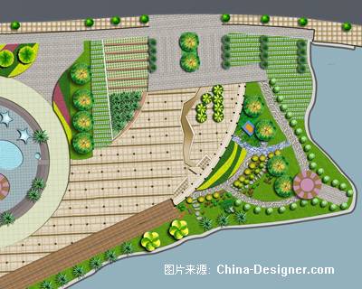 可利江规划局部平面图6-周家华的设计师家园-田园
