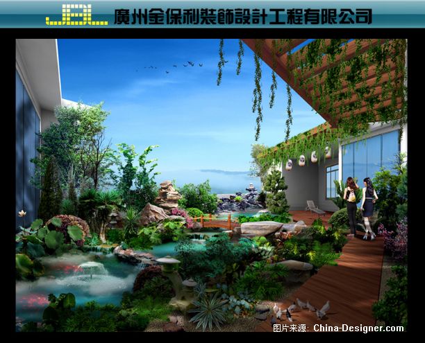 别墅园林景观日式-张桂林的设计师家园-日式,田园,绿色,花园,景观