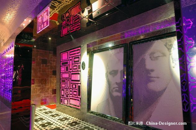 酒吧卫生间门口-深圳市艺组装饰设计有限公司的设计师家园-时尚酒吧