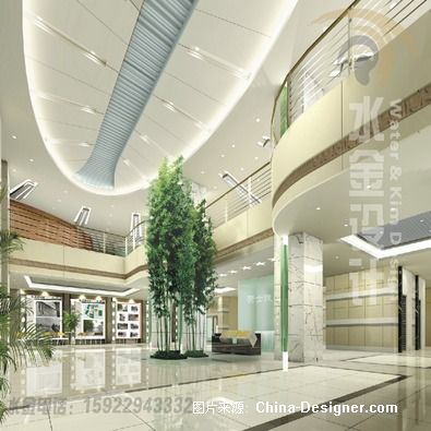 重庆骑士医院大厅-水金的设计师家园-医院大厅设计
