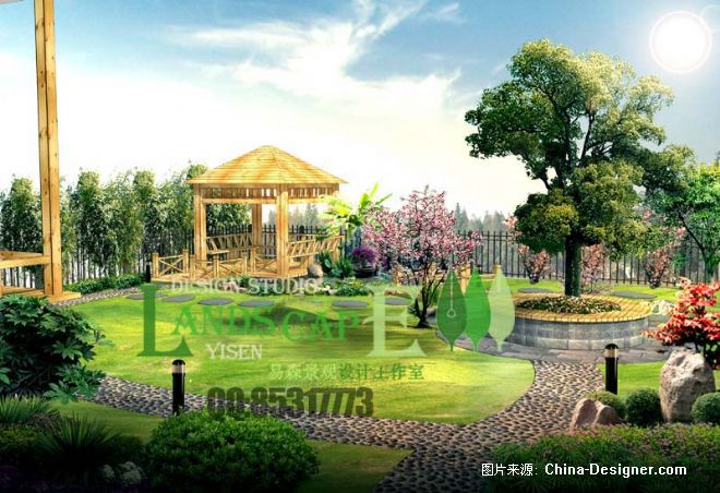设计师家园-云南别墅庭院景观设计#中国建筑与室内设计师网